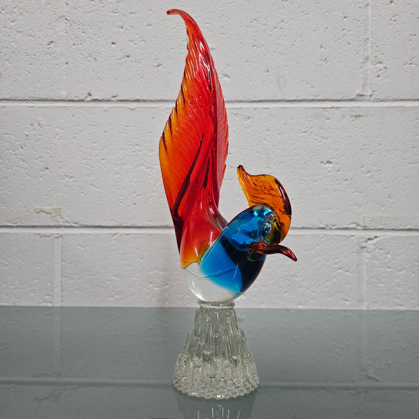 Vintage Murano Glass Pheasant