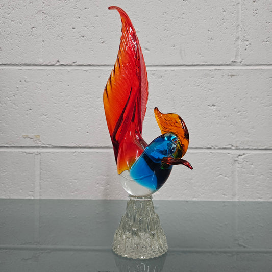 Vintage Murano Glass Pheasant