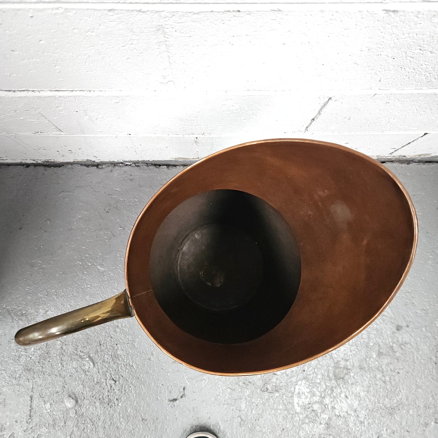 Copper & Brass Jug with handle