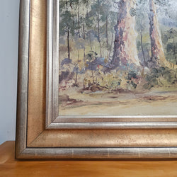 Australian Signed Simpson Oil on Board Framed Painting | Antique & Vintage | Moonee Ponds Antiques | Australia Wide Delivery