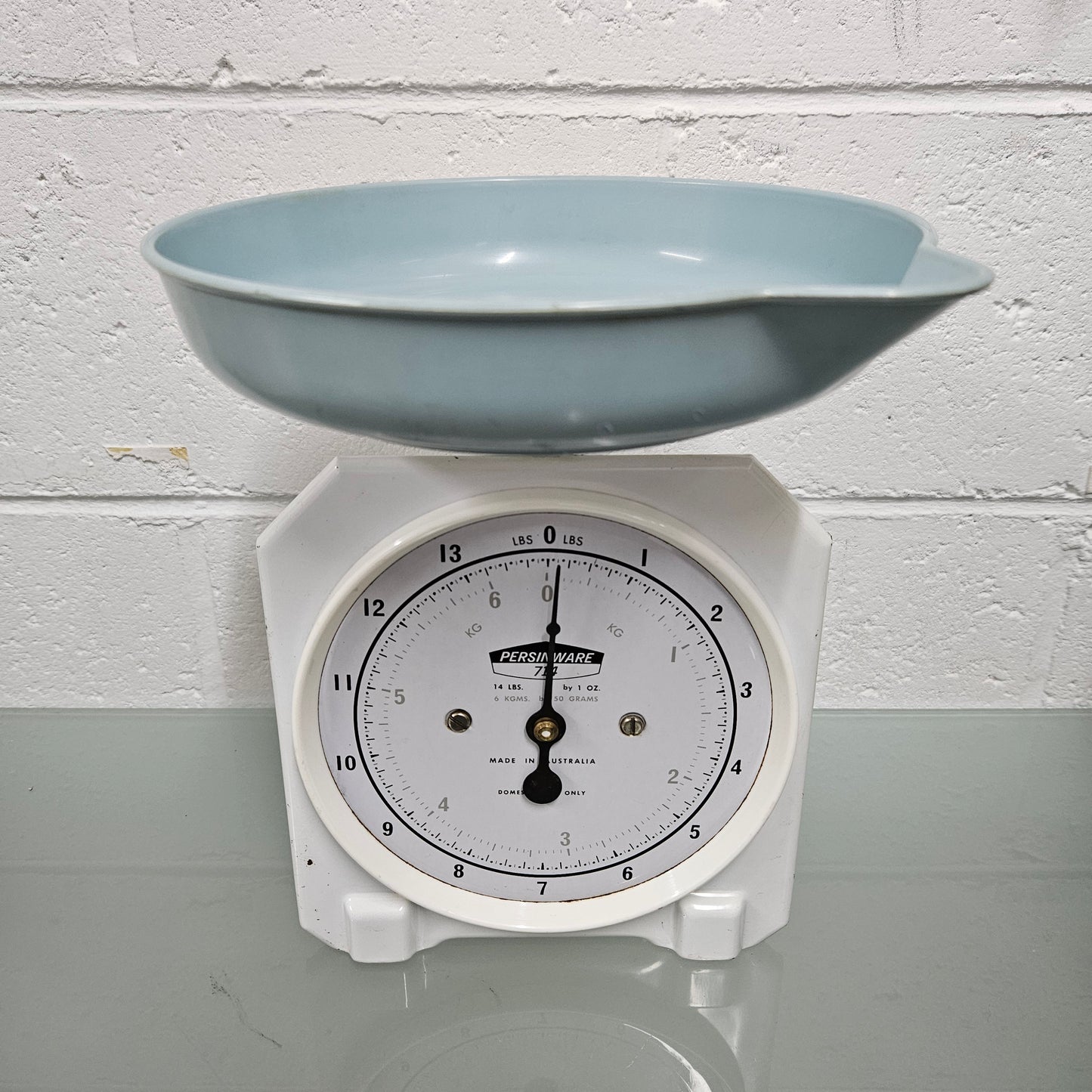 Vintage Tin Persinware Scales