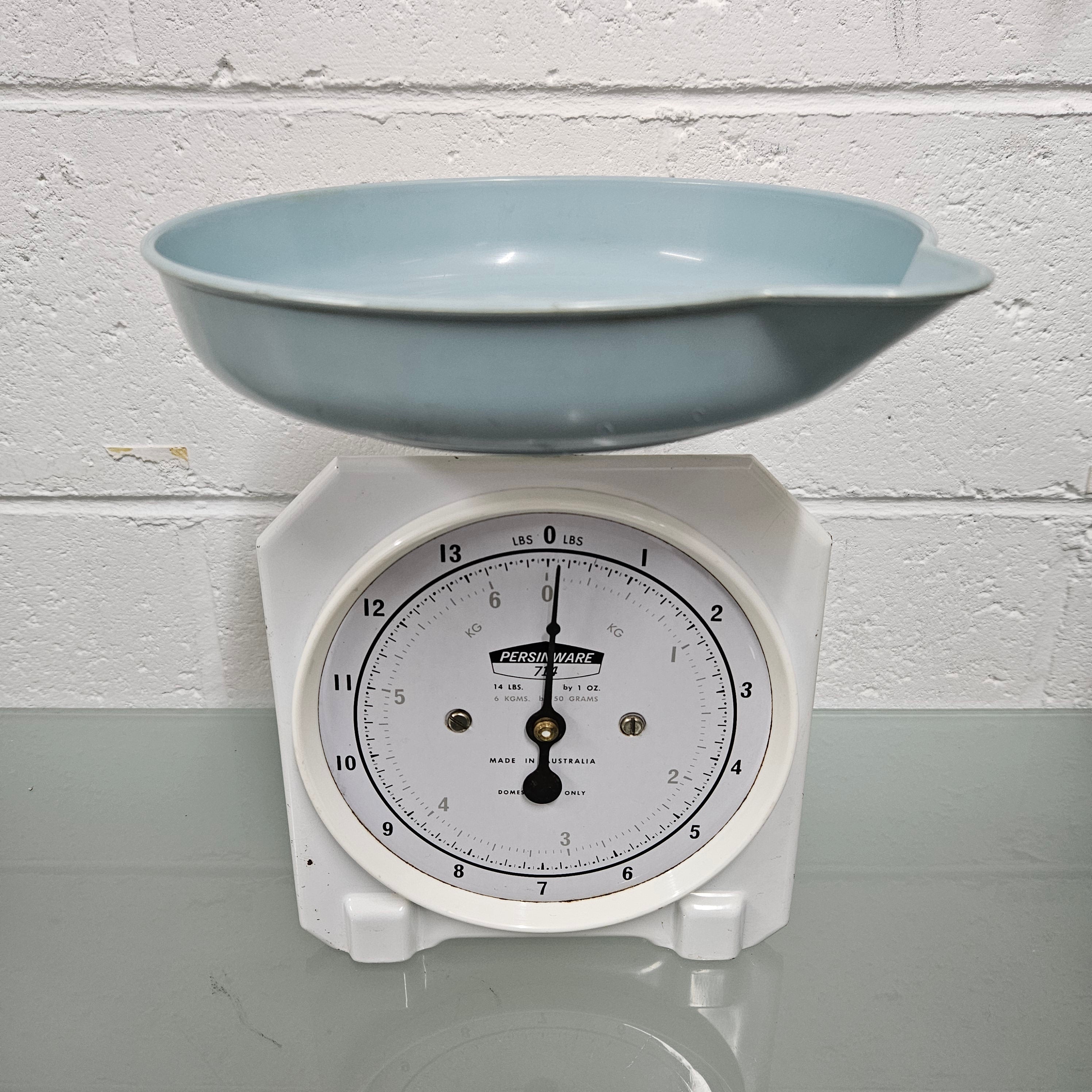 Vintage Tin Persinware Scales