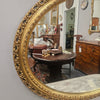 Vintage Oval Gilt Wooden Mirror | Antique & Vintage | Moonee Ponds Antiques | Australia Wide Delivery