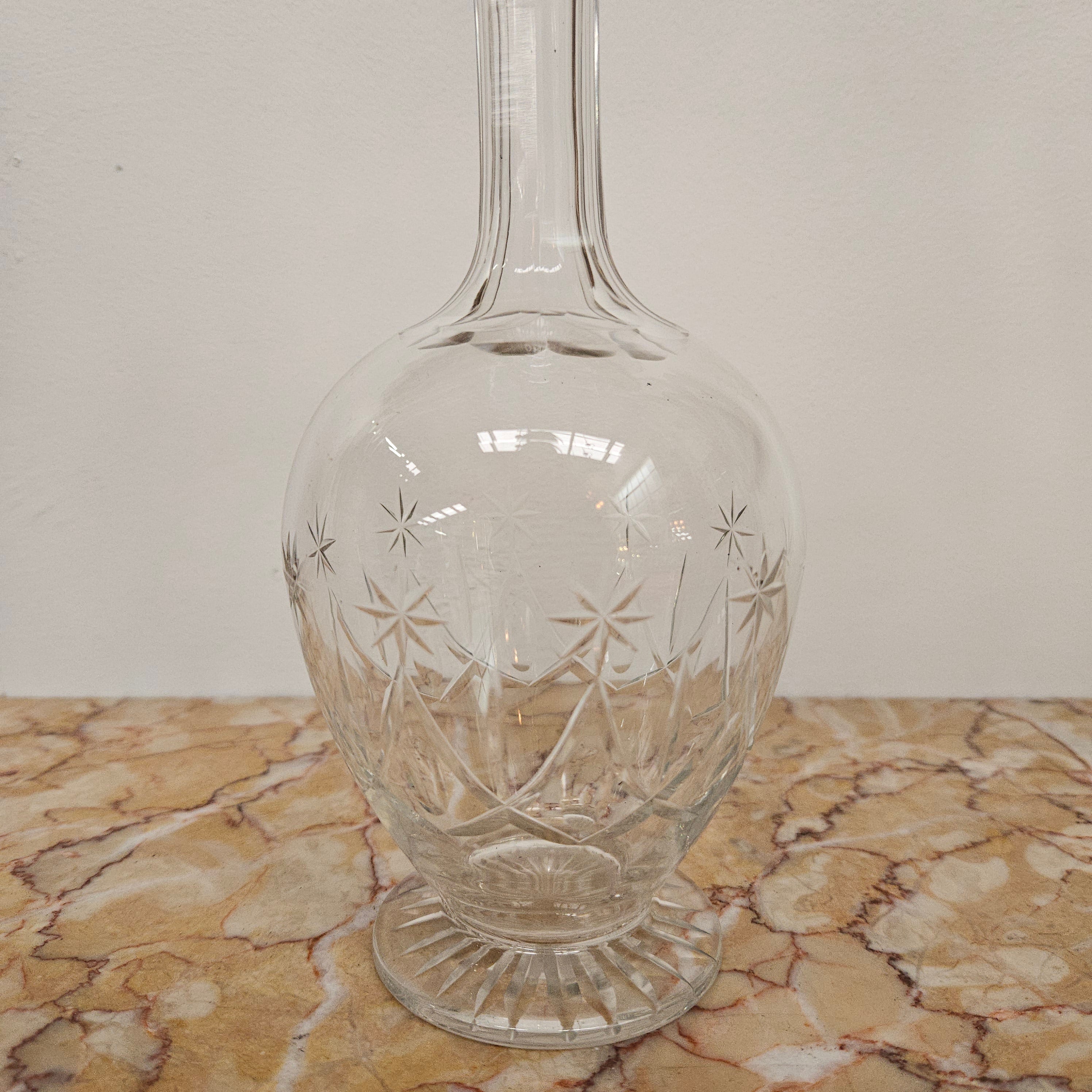 Crystal Glass Victorian Decanter | Antique & Vintage | Moonee Ponds Antiques | Australia Wide Delivery
