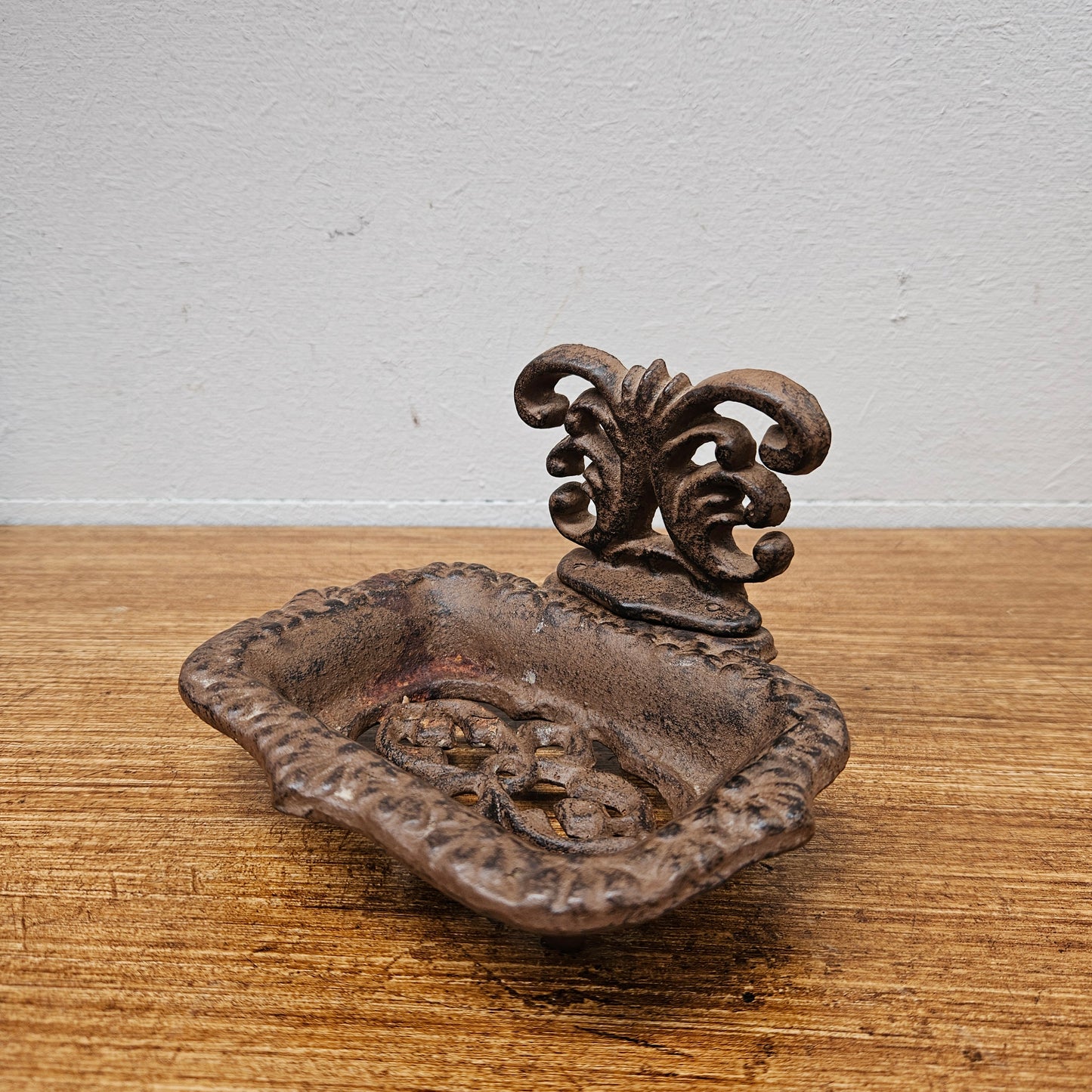 Vintage Cast Iron Soap Dish