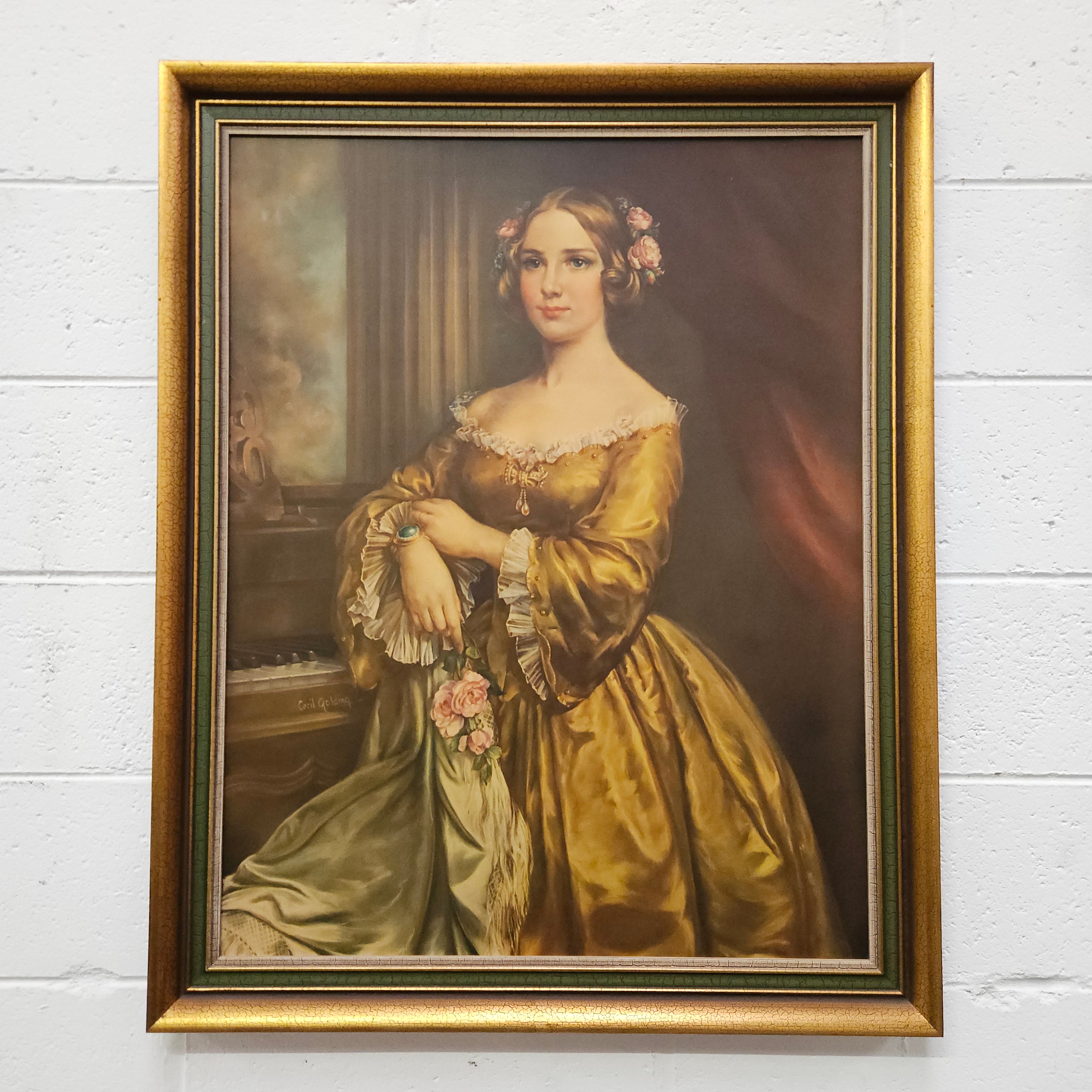 Decorative Cecil Golding Framed Print | Antique & Vintage | Moonee Ponds Antiques | Australia Wide Delivery