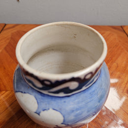 Rare Australian Pottery "Martin Moroney Brisbane" Hand Painted Vase