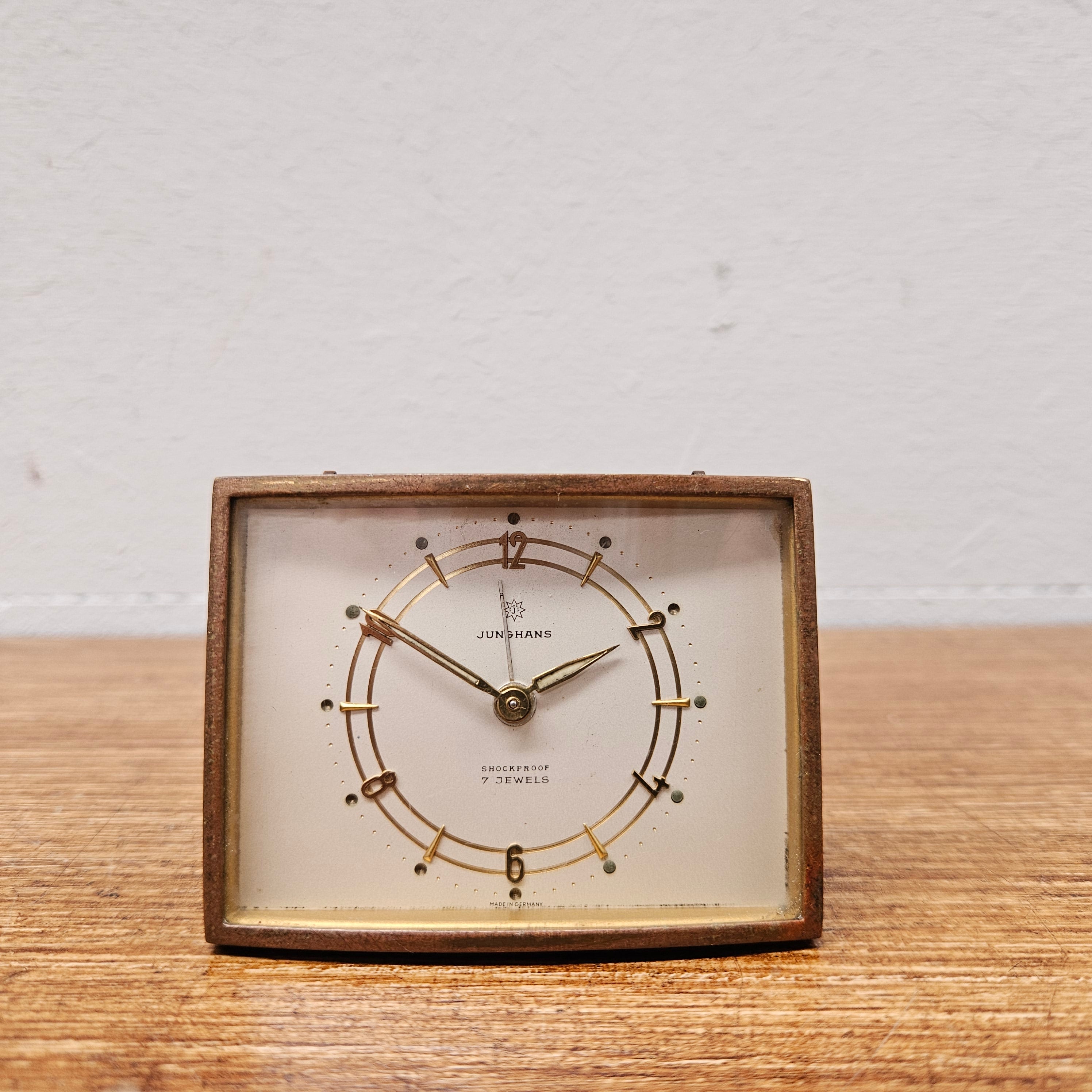 Vintage Junghans Travel Alarm Clock | Antique & Vintage | Moonee Ponds Antiques | Australia Wide Delivery