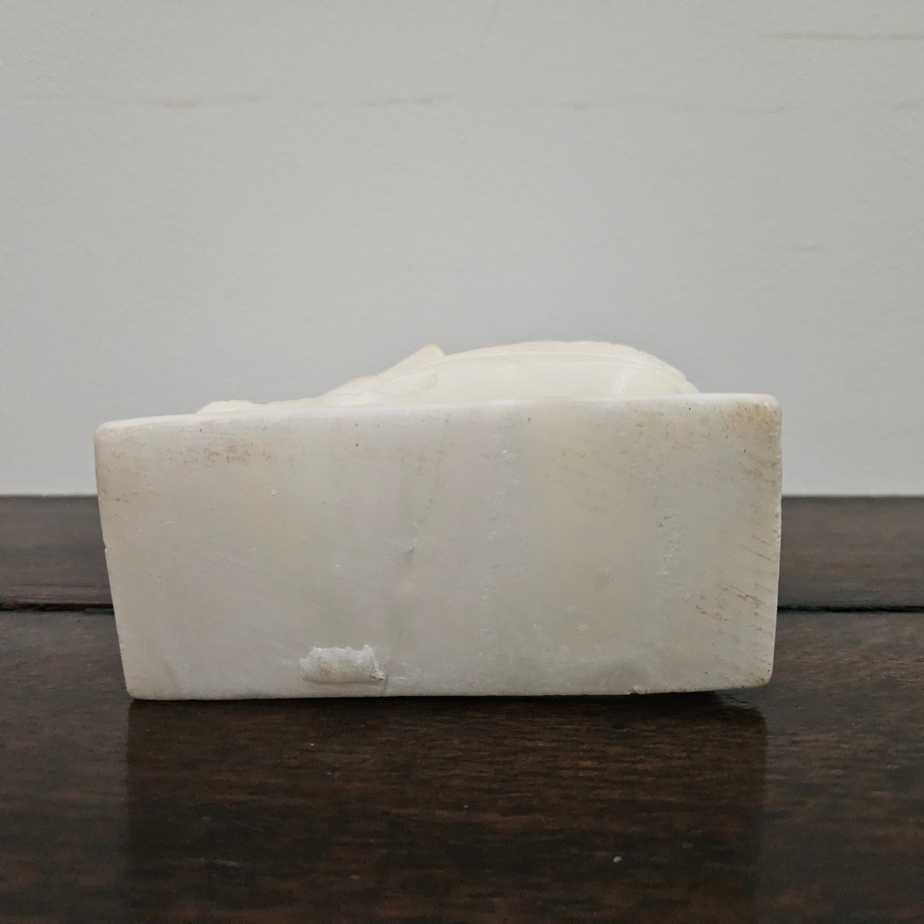 Vintage Hand Carved Indian Alabaster Elephant | Antique & Vintage | Moonee Ponds Antiques | Australia Wide Delivery