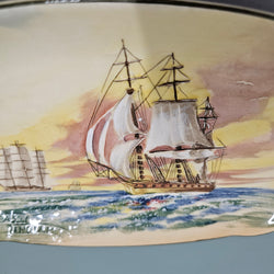 Royal Doulton Dish Featuring A Sailing Ship | Antique & Vintage | Moonee Ponds Antiques | Australia Wide Delivery