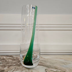 Beautiful Floral Glass Vase | Antique & Vintage | Moonee Ponds Antiques | Australia Wide Delivery
