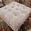 Vintage Square Storage Upholstered Ottoman | Antique & Vintage | Moonee Ponds Antiques | Australia Wide Delivery