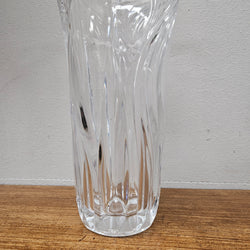 Vintage Swirl Design Crystal Vase | Antique & Vintage | Moonee Ponds Antiques | Australia Wide Delivery
