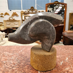 Mid Century Modern Stone Sculpture | Antique & Vintage | Moonee Ponds Antiques | Australia Wide Delivery