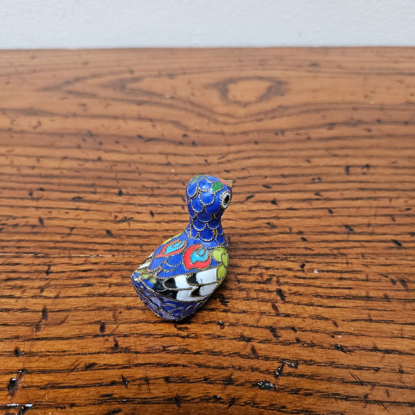 Vintage Cloisonne Duck