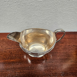 Art Deco Sterling Silver Birmingham Sugar & Creamer Set | Antique & Vintage | Moonee Ponds Antiques | Australia Wide Delivery