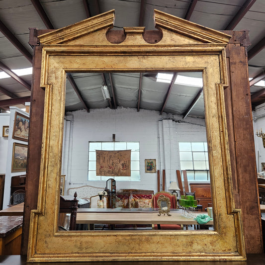 Empire Style Gilt Mantle Mirror