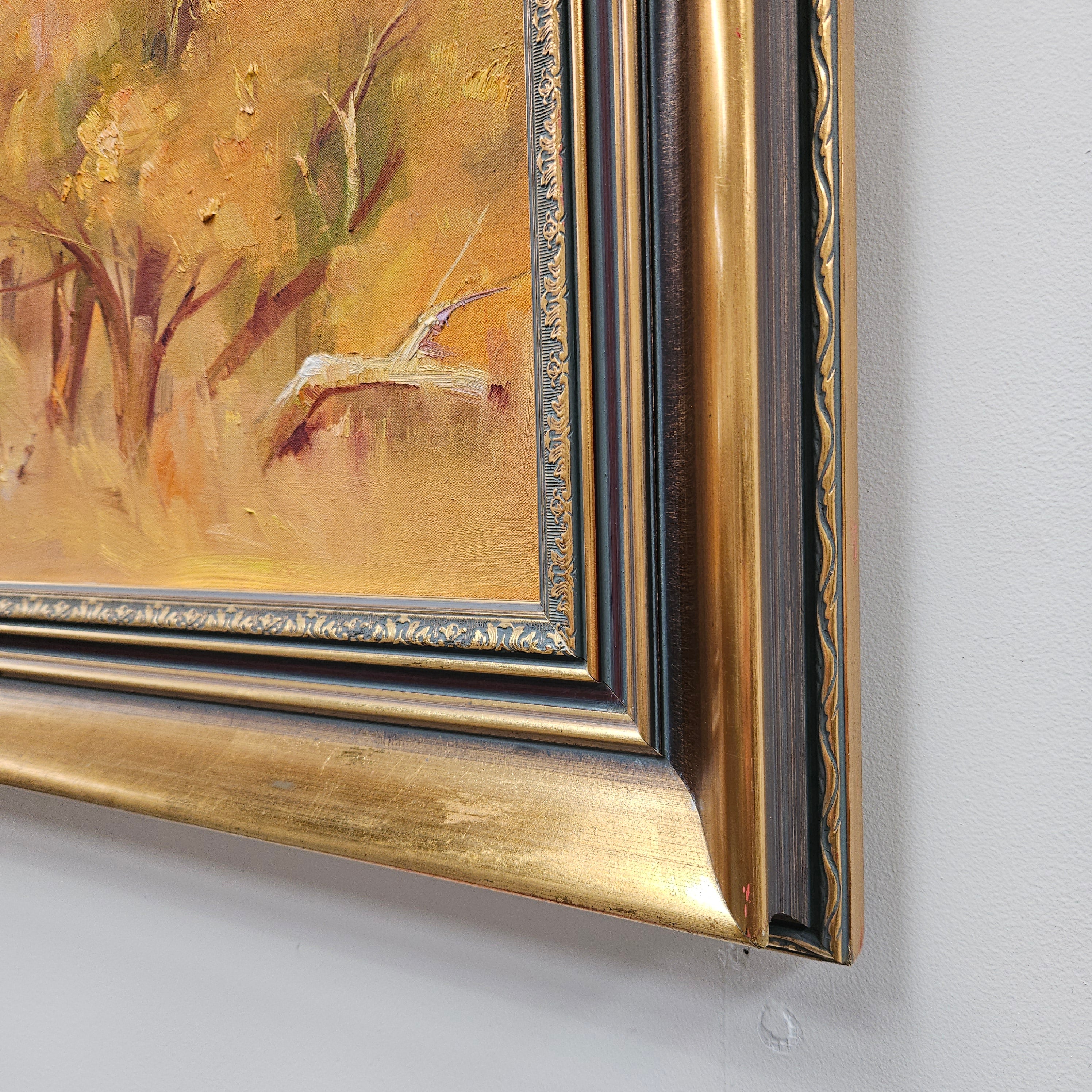 Signed Oil on Canvas Gilt Frame Painting | Antique & Vintage | Moonee Ponds Antiques | Australia Wide Delivery