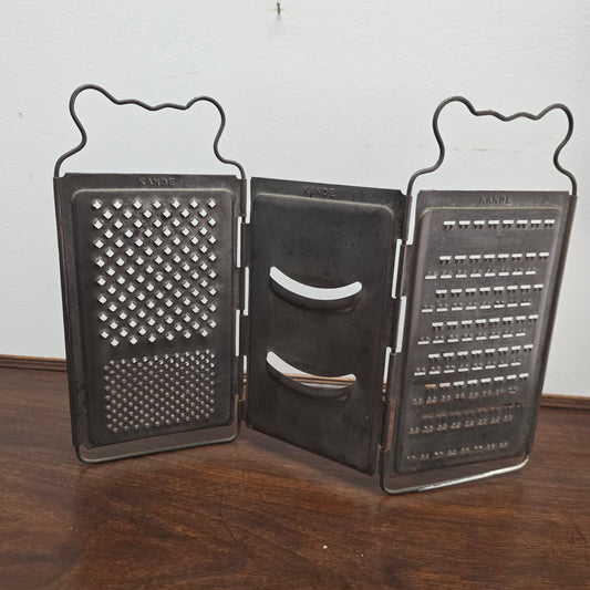 Vintage Three Section Kitchen Grater