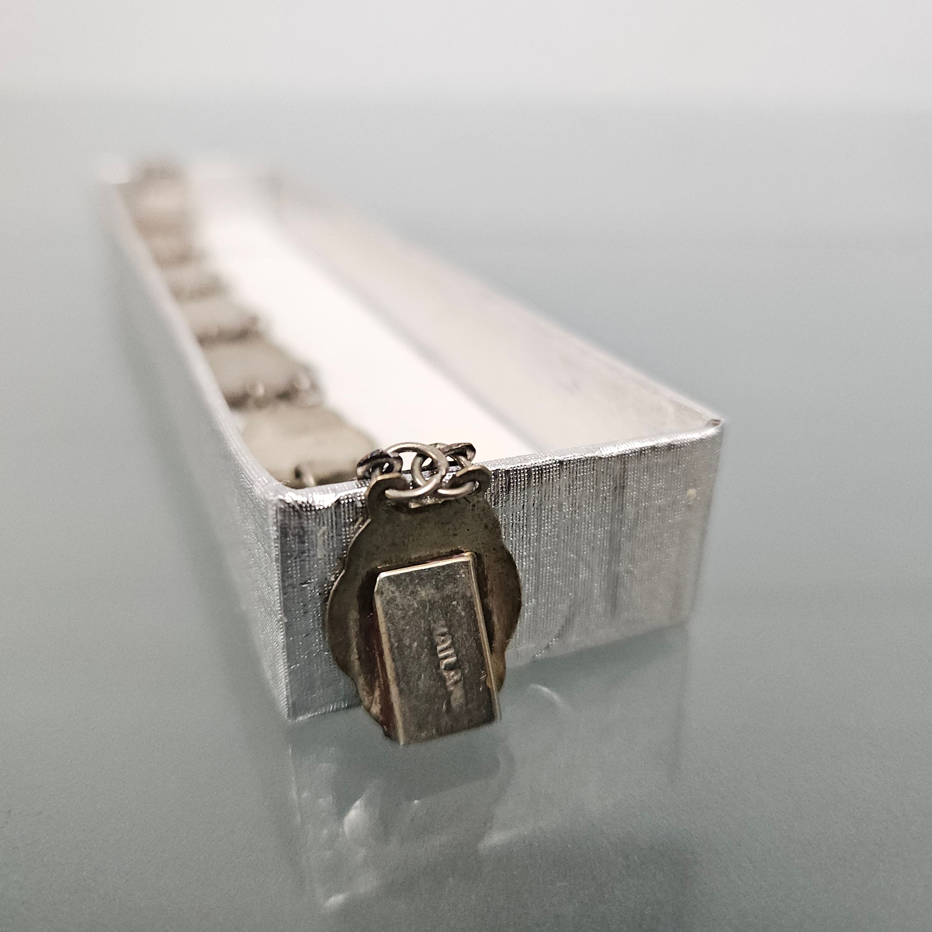 Vintage Silver Metal Thailand Bracelet With Niello Dancing Girl | Antique & Vintage | Moonee Ponds Antiques | Australia Wide Delivery