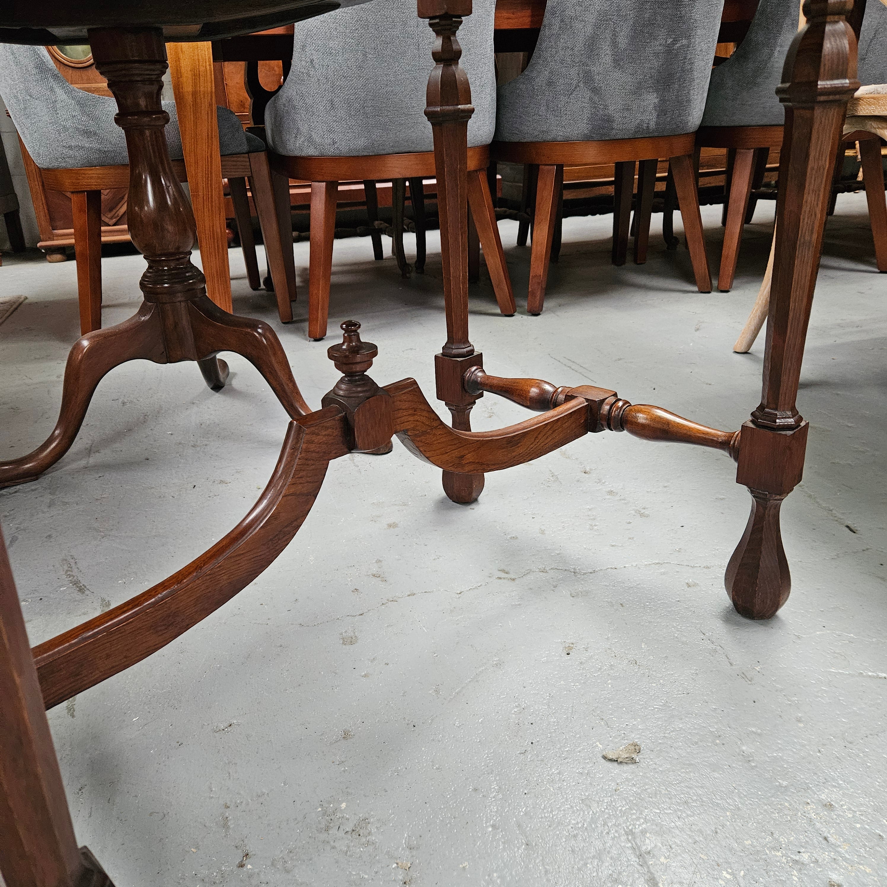 Occasional Tudor Style Carved Table