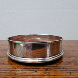 Vintage Hallmarked London Wine Coaster | Antique & Vintage | Moonee Ponds Antiques | Australia Wide Delivery