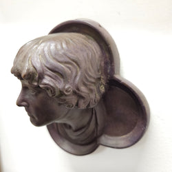 Antique Terracotta Wall Plaque Of Bust | Antique & Vintage | Moonee Ponds Antiques | Australia Wide Delivery