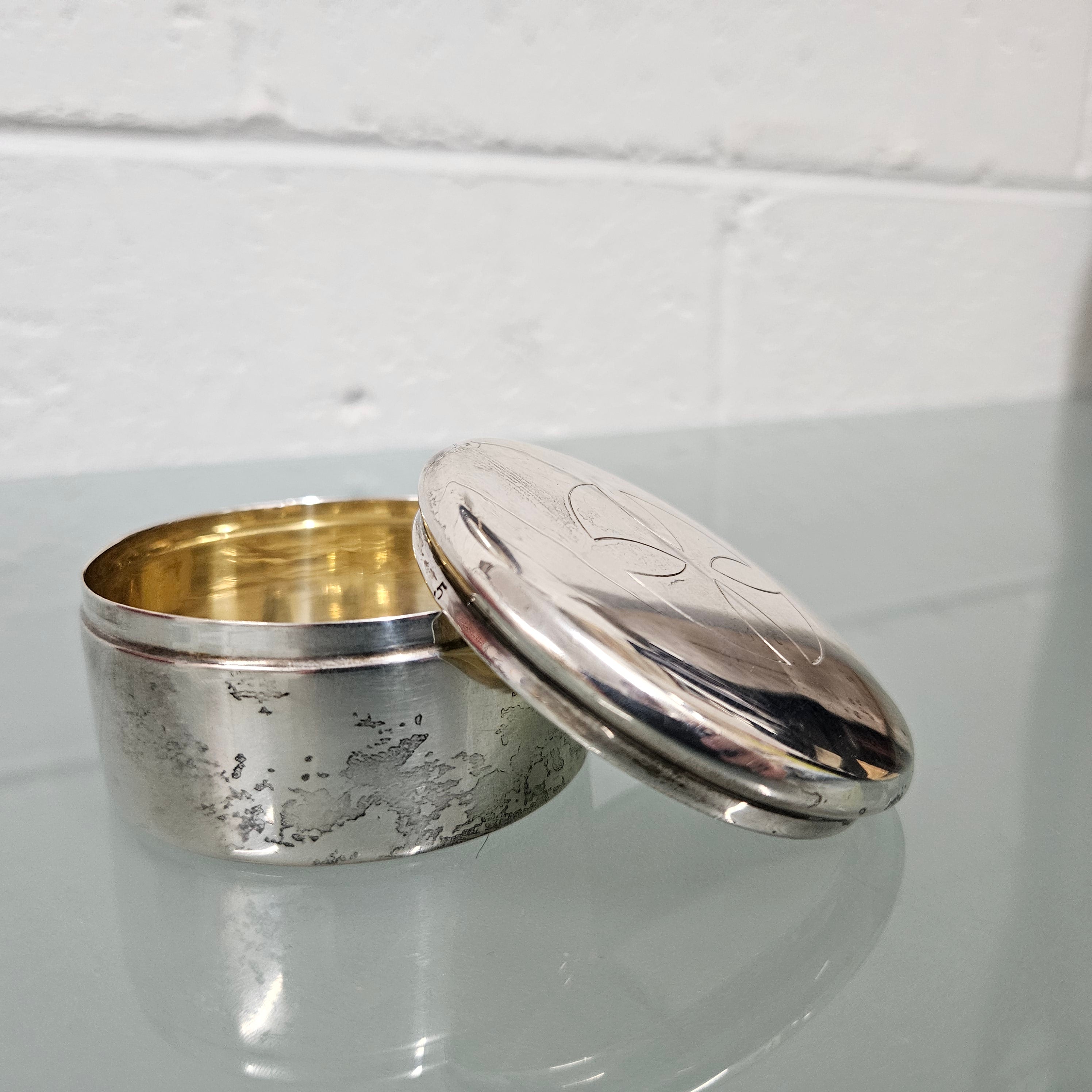 Antique Sterling Silver Trinket Box | Antique & Vintage | Moonee Ponds Antiques | Australia Wide Delivery