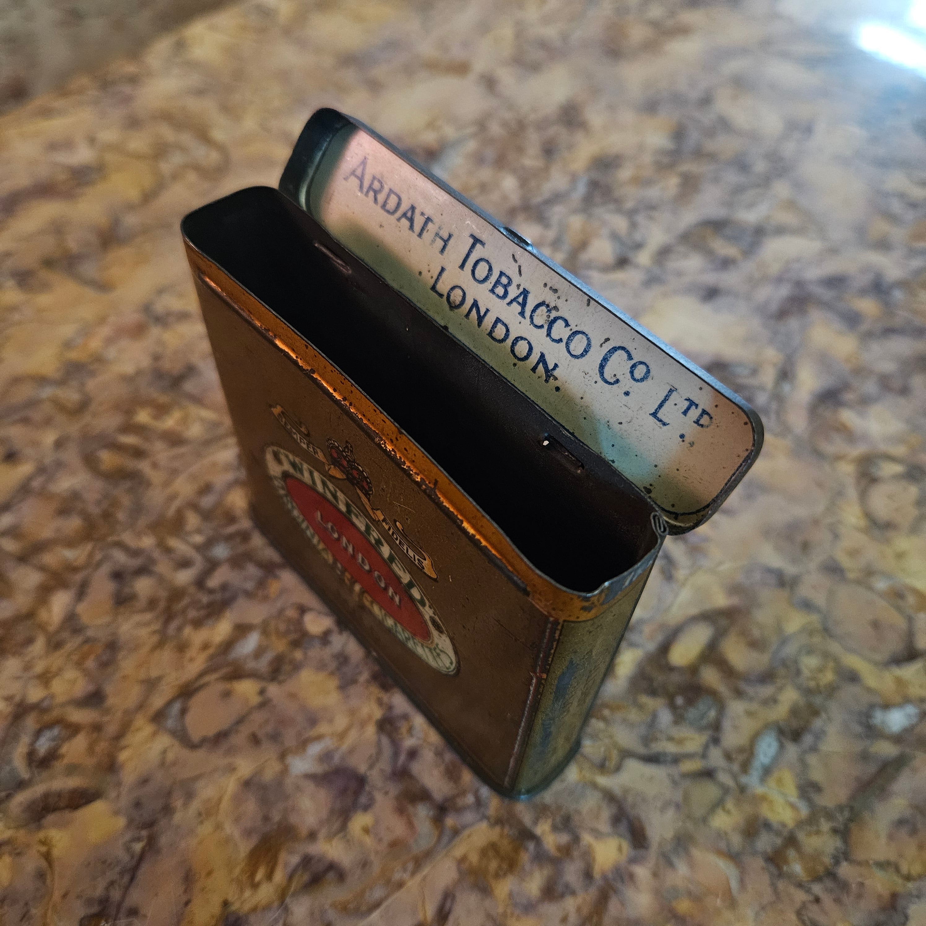 Vintage "Winifred" Cigarette Tin | Antique & Vintage | Moonee Ponds Antiques | Australia Wide