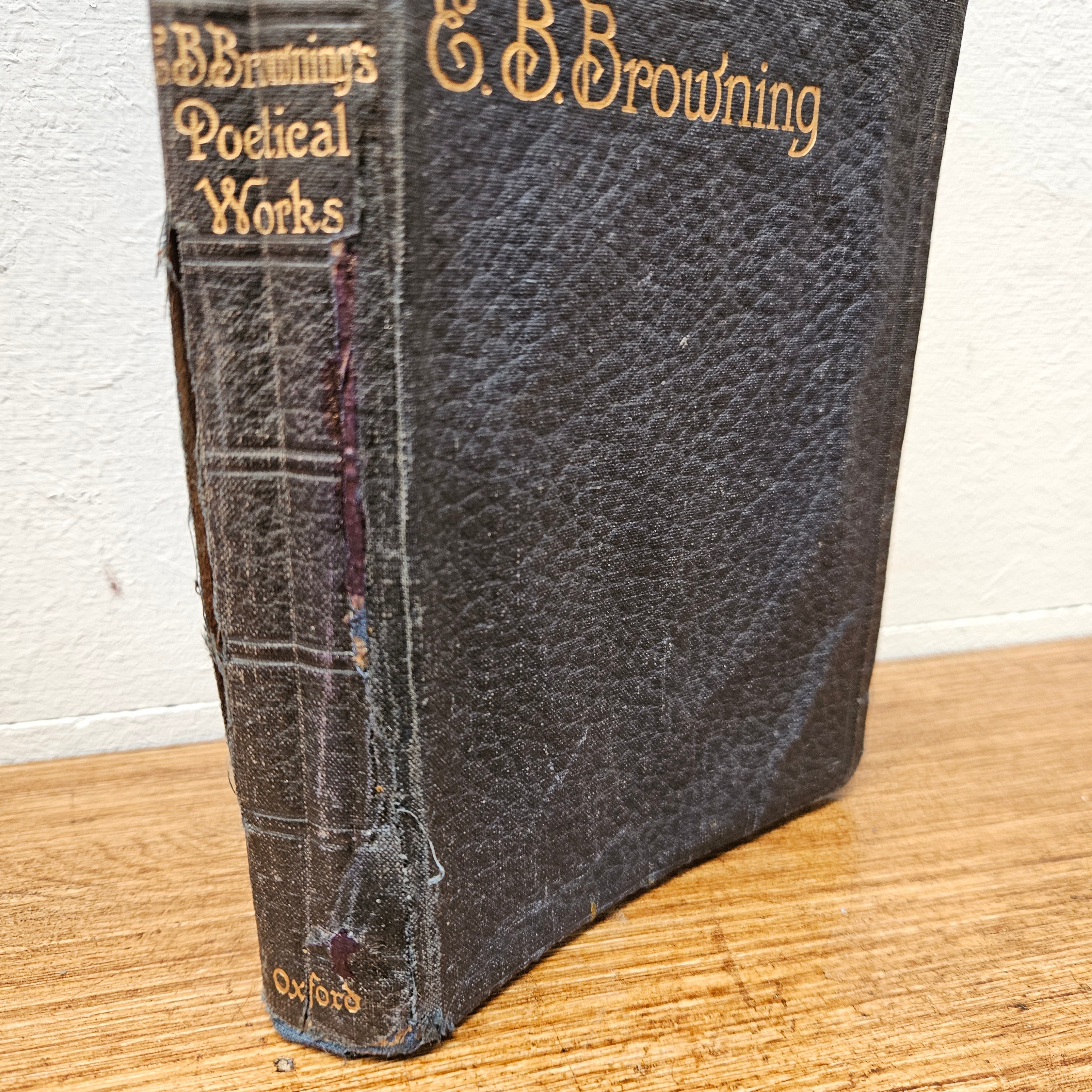The Poetical Works of E.B Browning | Antique & Vintage | Moonee Ponds Antiques | Australia Wide Delivery