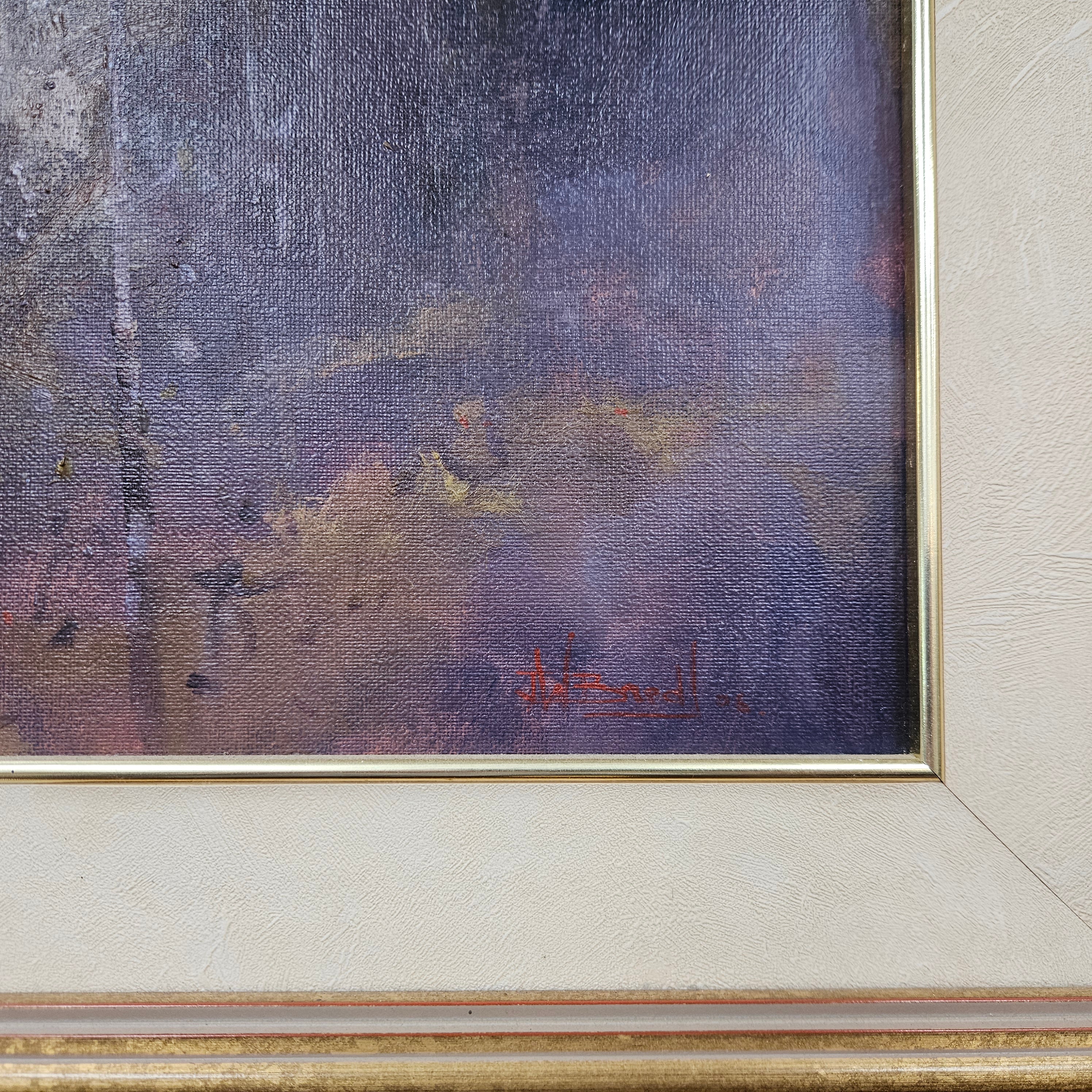 John Bredl Signed 'The Hunter Valley' Painting | Antique & Vintage | Moonee Ponds Antiques | Australia Wide Delivery