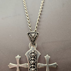 Ornate Vintage Silver Jerusalem Cross | Antique & Vintage | Moonee Ponds Antiques | Australia Wide Delivery