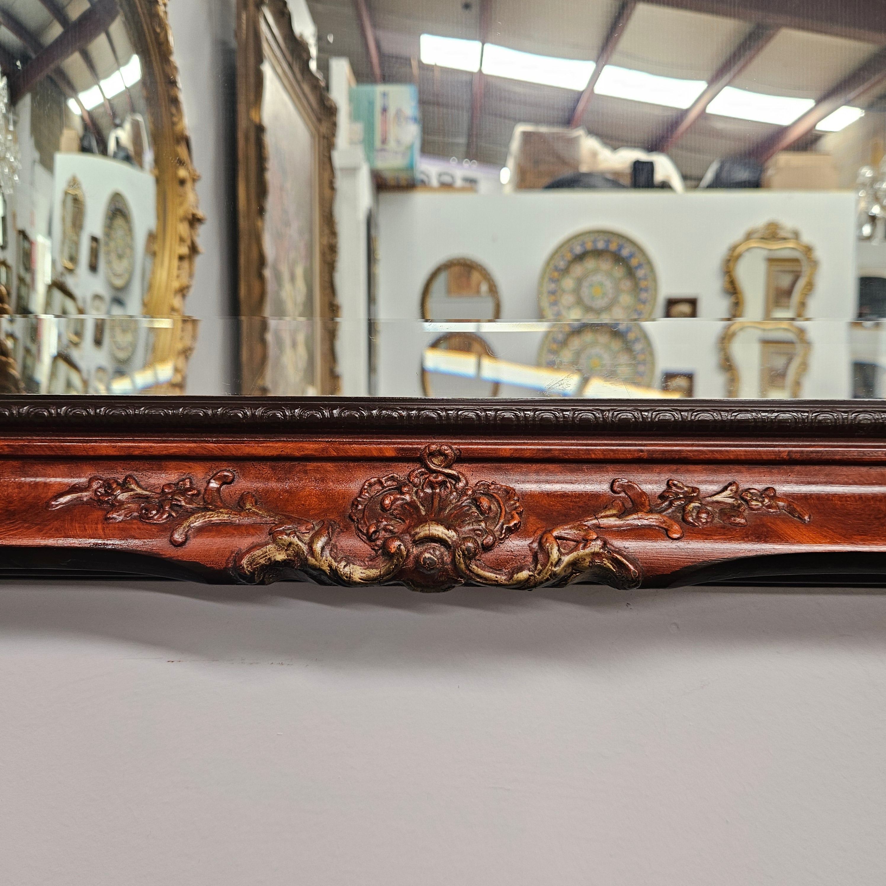 Vintage Gilded Wooden Mirror | Antique & Vintage | Moonee Ponds Antiques | Australia Wide Delivery