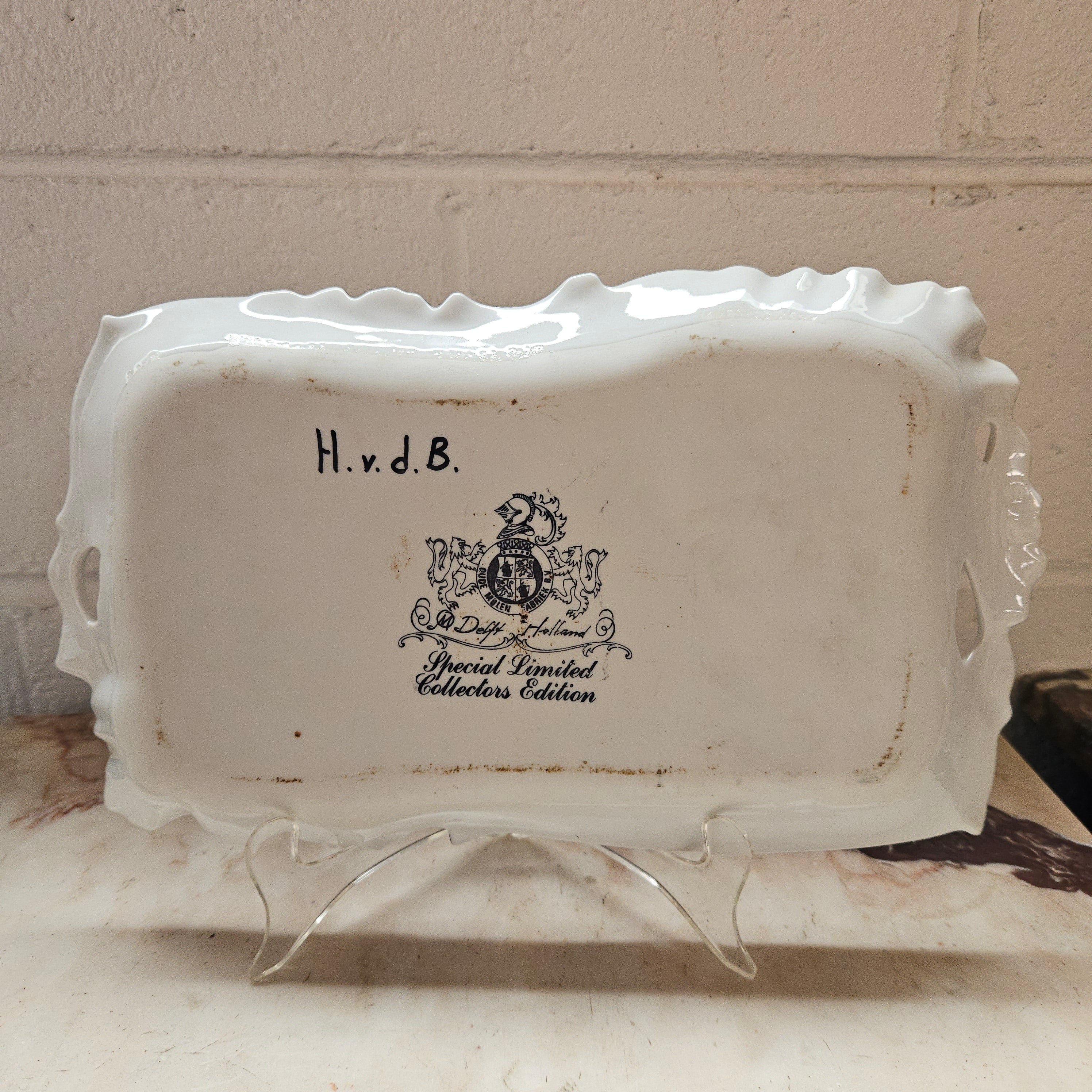 Vintage Collectors Edition Delft Holland Tray | Antique & Vintage | Moonee Ponds Antiques | Australia Wide Delivery
