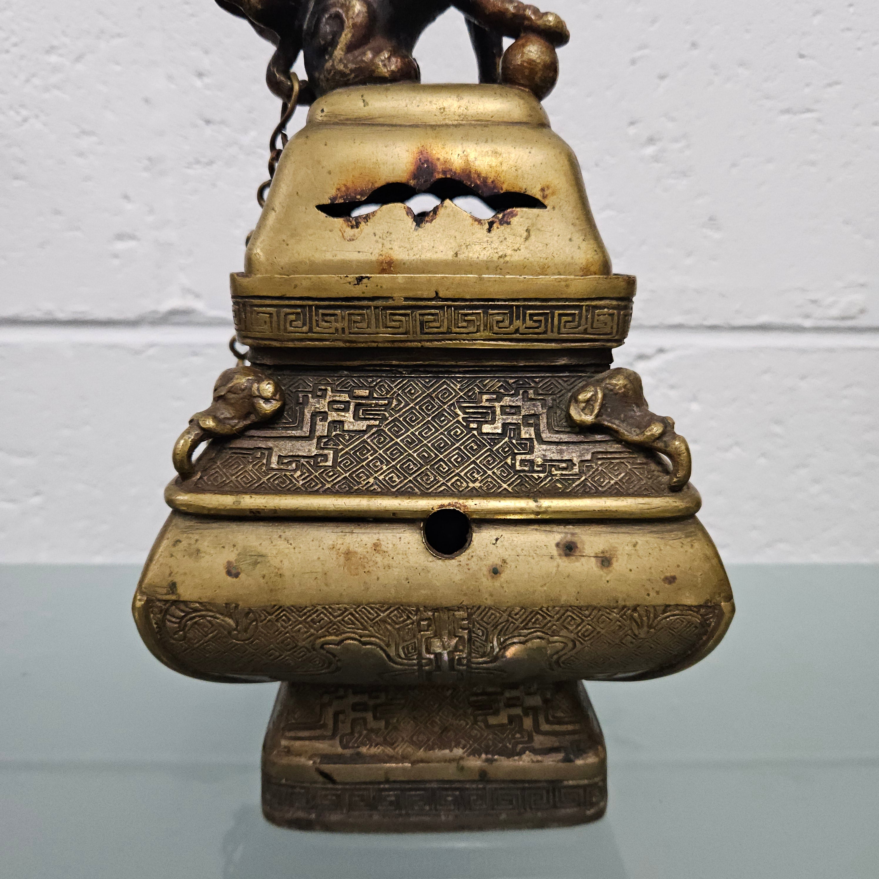 19th Century Qing Dynasty Chinese Bronze Incense Burner | Antique & Vintage | Moonee Ponds Antiques | Australia Wide Delivery