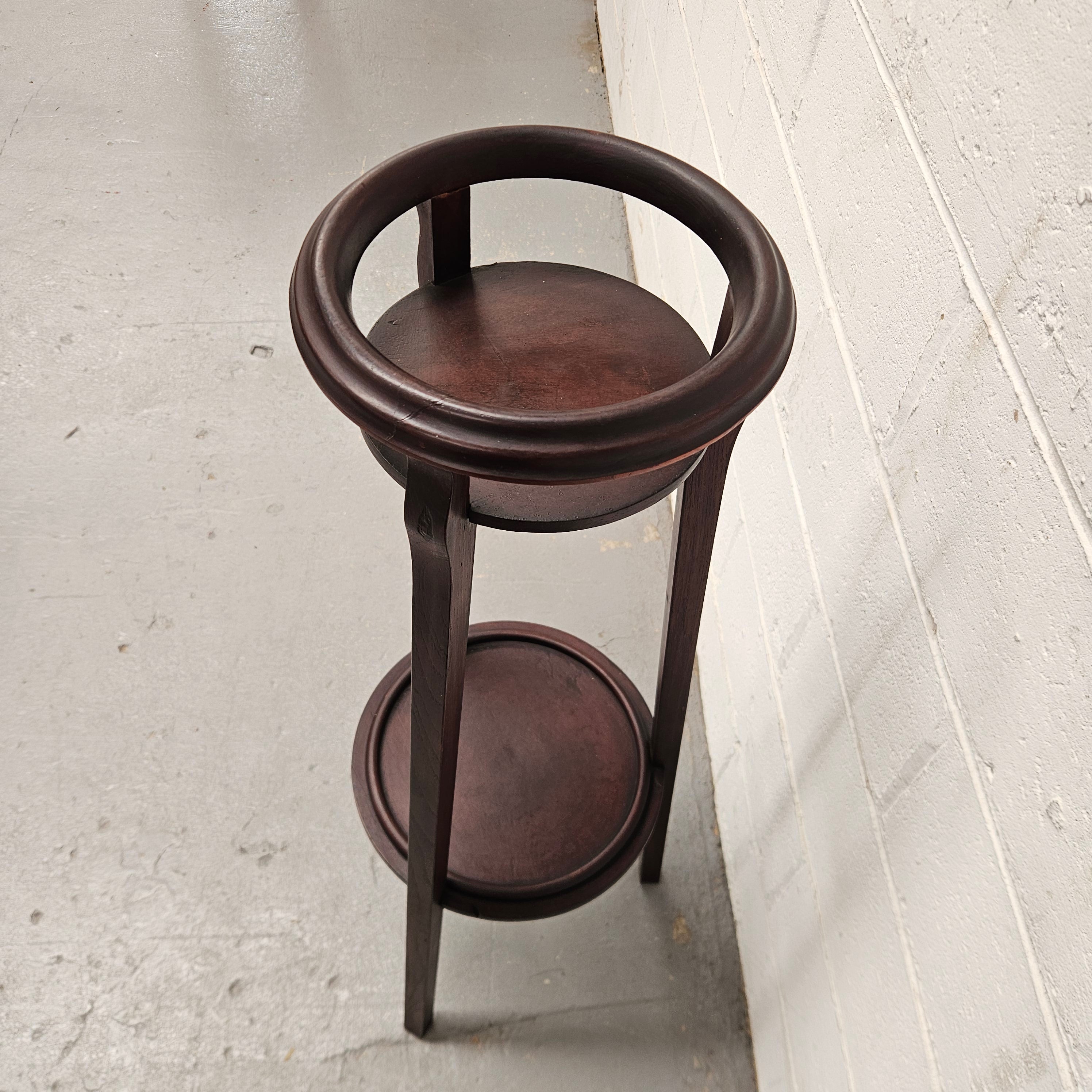 Vintage Mahogany Two Tier Planter Stand | Antique & Vintage | Moonee Ponds Antiques | Australia Wide