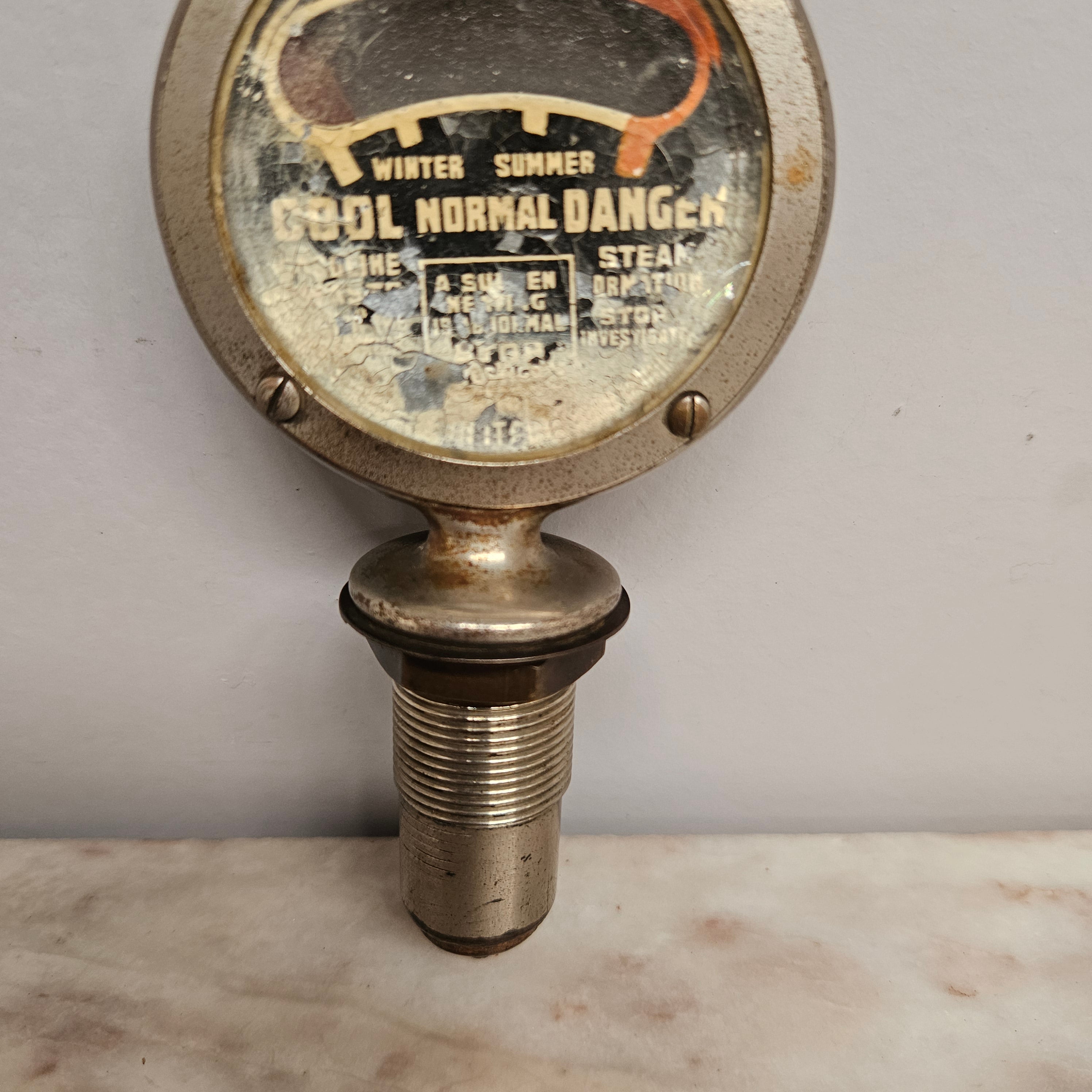 Antique Boyce Moto - Meter Dodge Bros Radiator Temp Gauge | Antique & Vintage | Moonee Ponds Antiques | Australia Wide Delivery