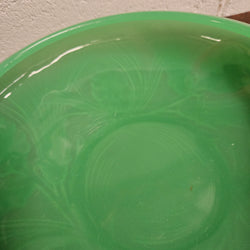 Green Pressed Glass Bowl by James A. Jobling & Co. | Antique & Vintage | Moonee Ponds Antiques | Australia Wide Delivery