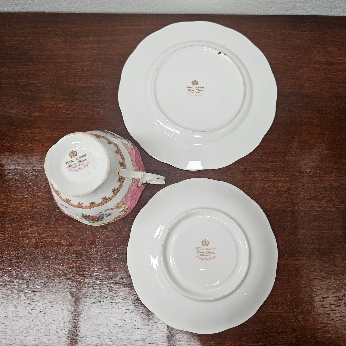 Royal Albert "Lady Carlyle" Tea Set for Two