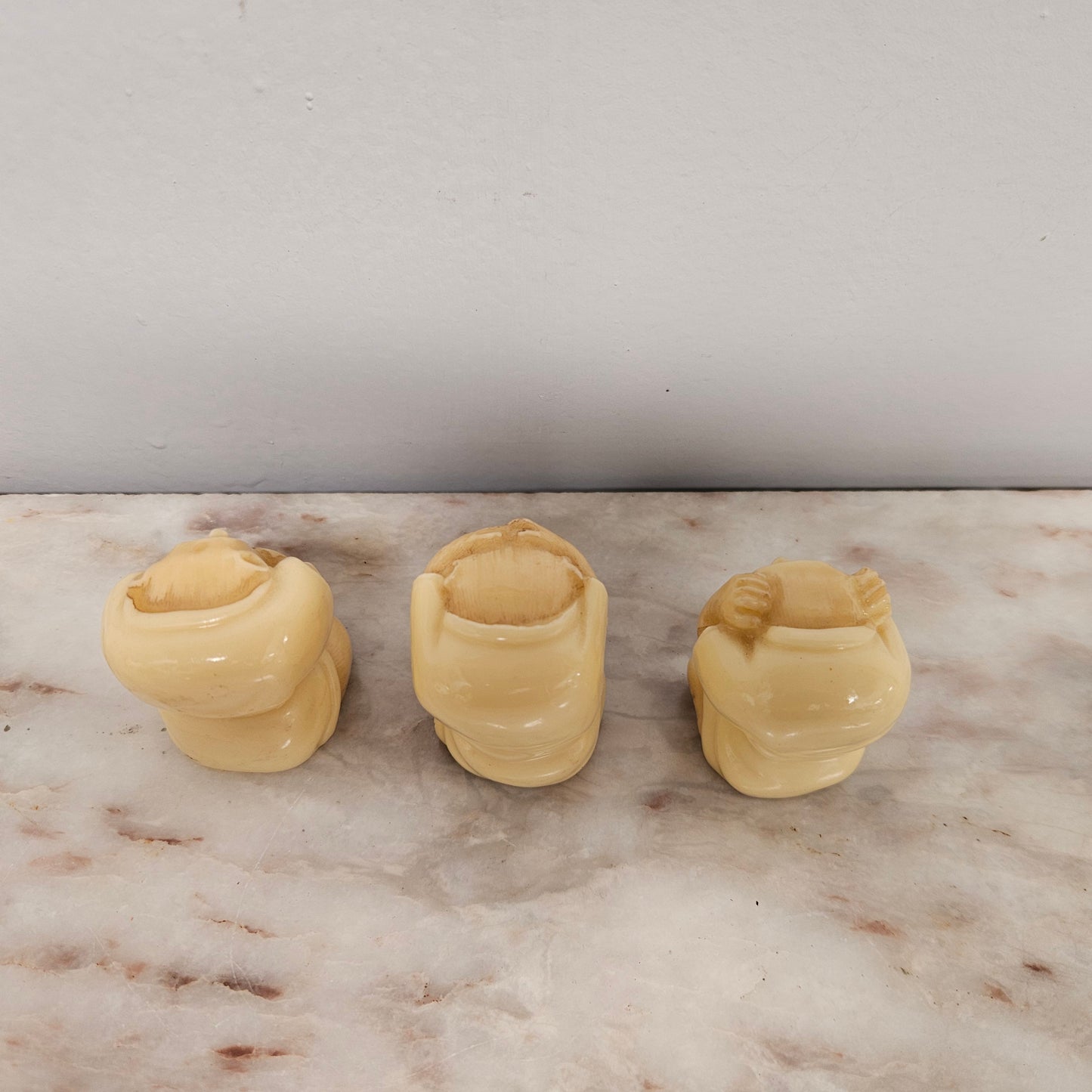 Vintage Set of Three Wise Monkeys