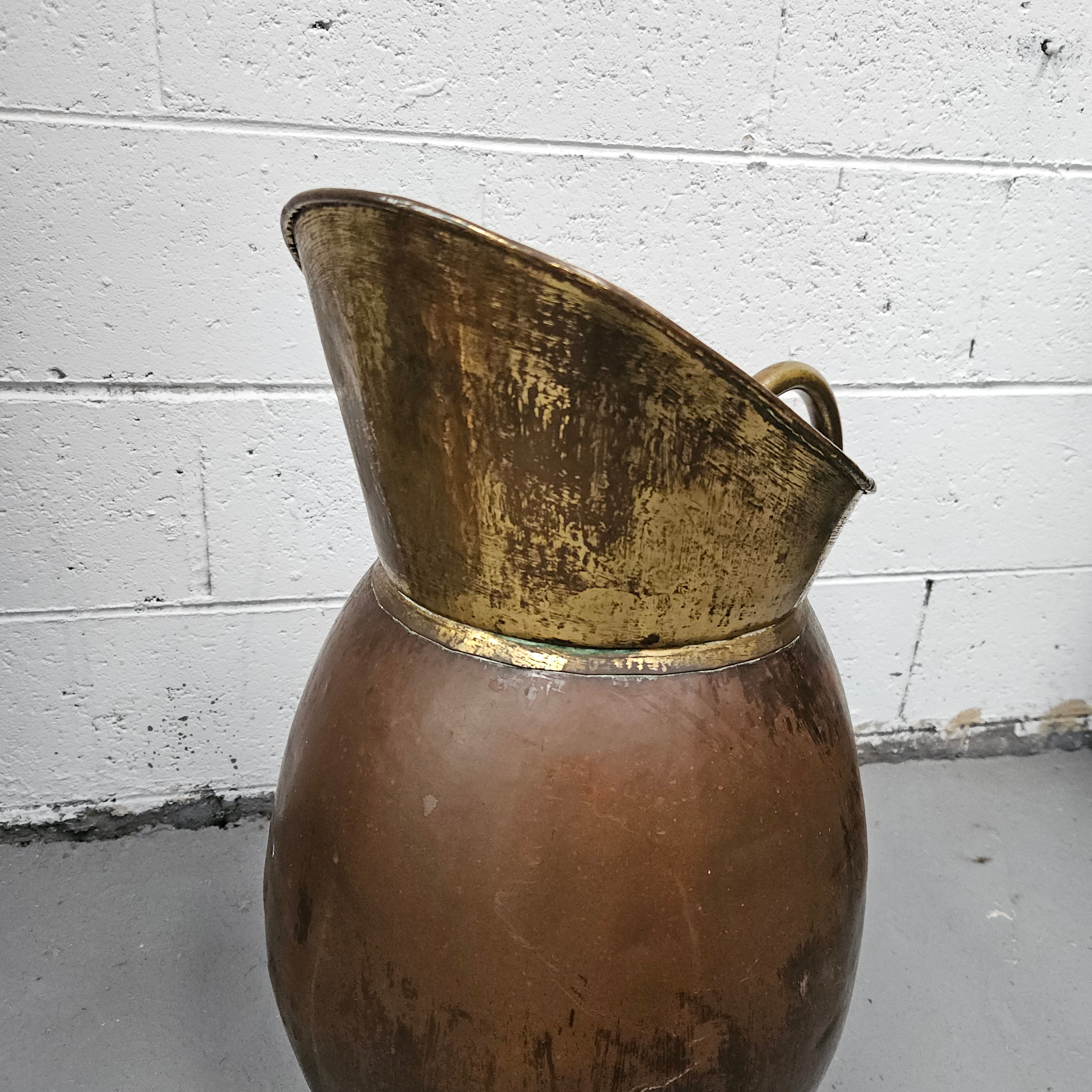 Large French Copper Jug | Antique & Vintage | Moonee Ponds Antiques | Australia Wide Delivery