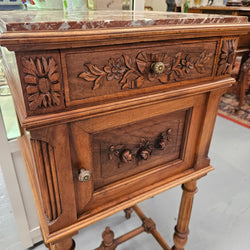 Louis XVI Style Single Bedside Table | Antique & Vintage | Moonee Ponds Antiques | Australia Wide Delivery