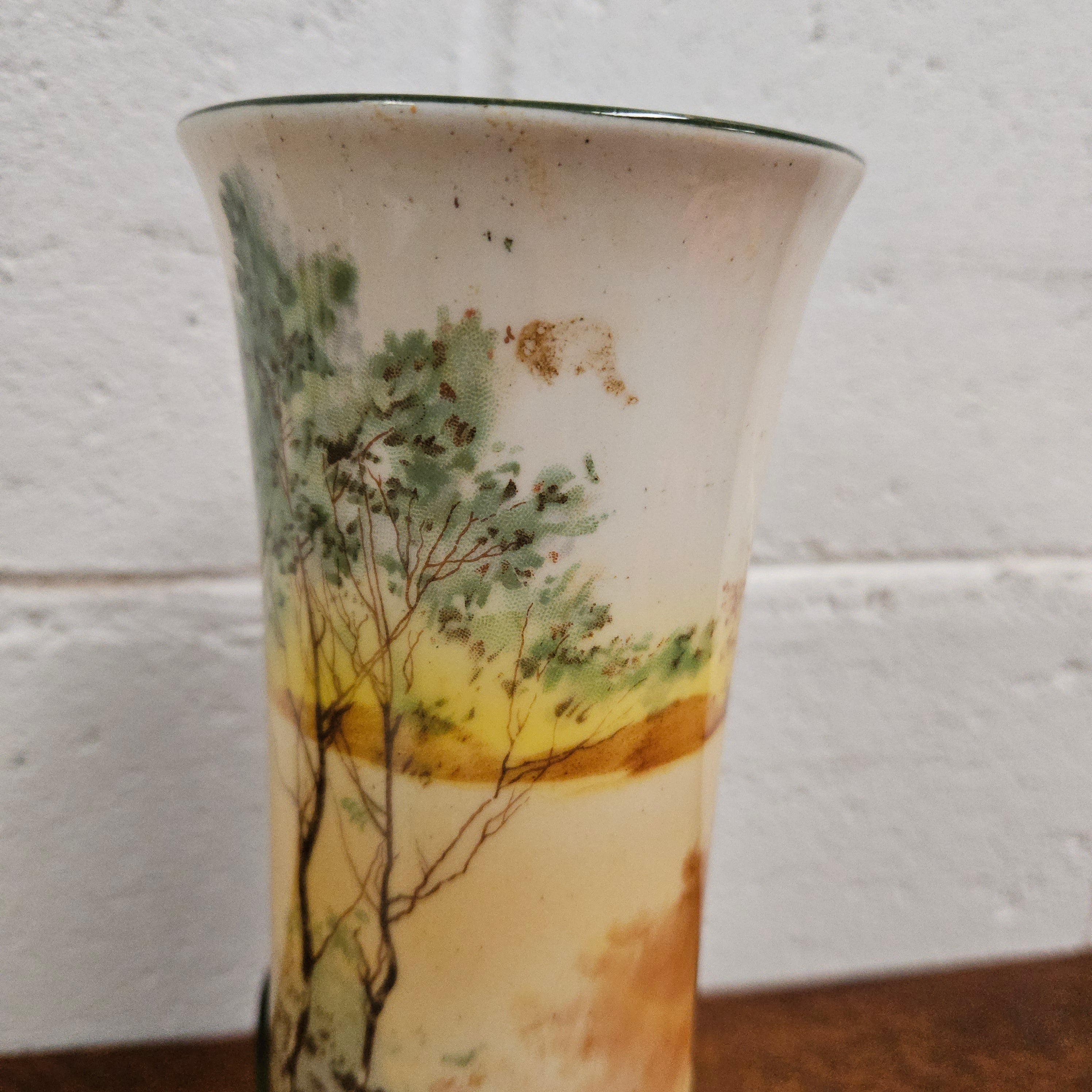 Royal Doulton Vase With Handles | Antique & Vintage | Moonee Ponds Antiques | Australia Wide Delivery