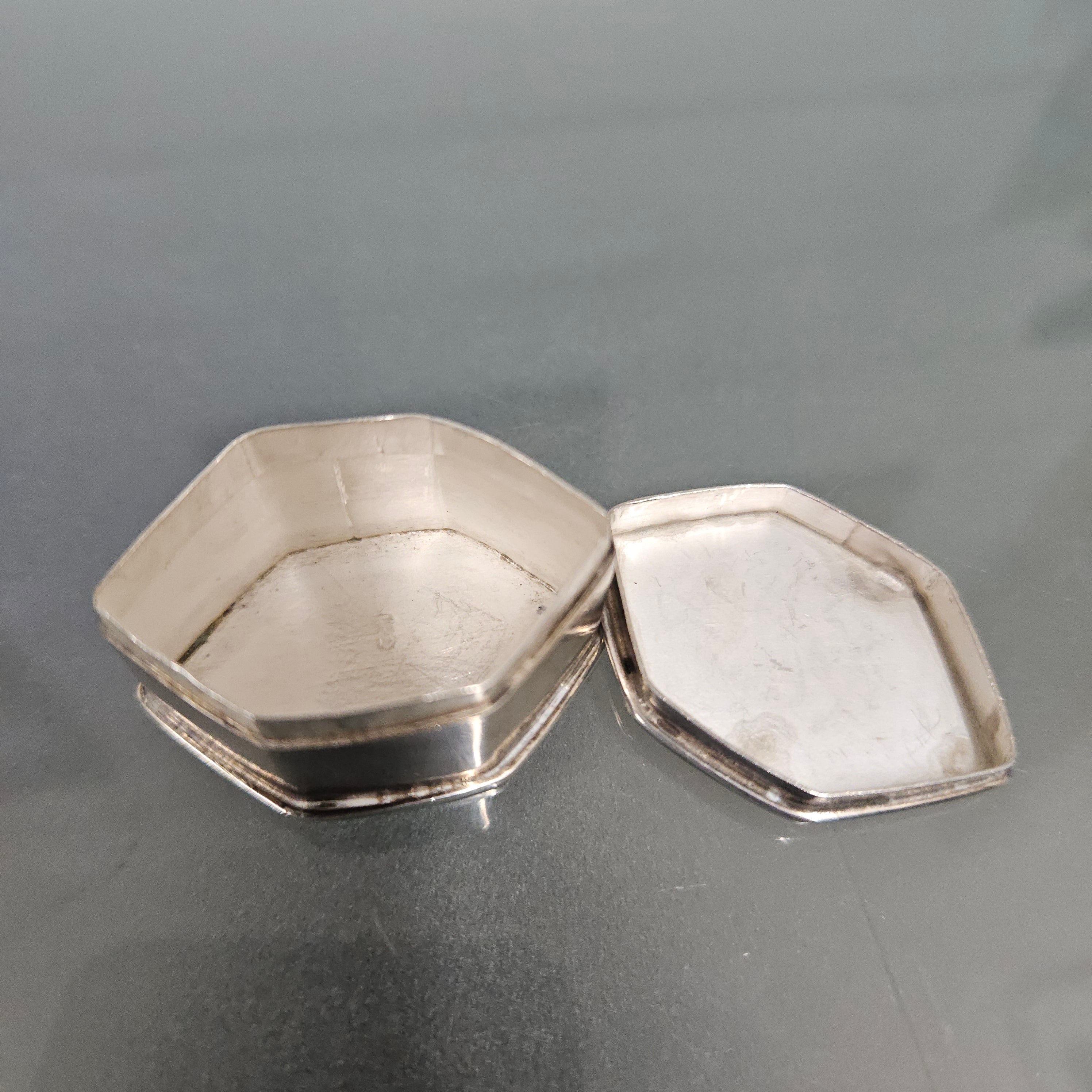 Vintage Sterling Silver Trinket Box | Antique & Vintage | Moonee Ponds Antiques | Australia Wide Delivery