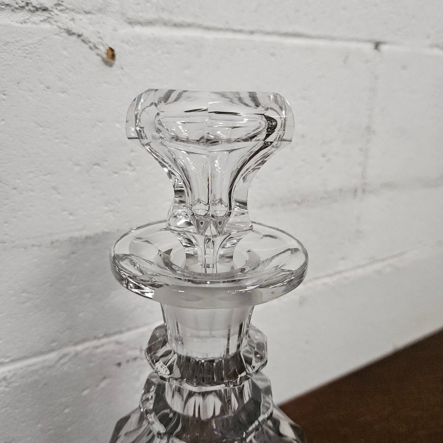 Georgian Cut Glass Decanter