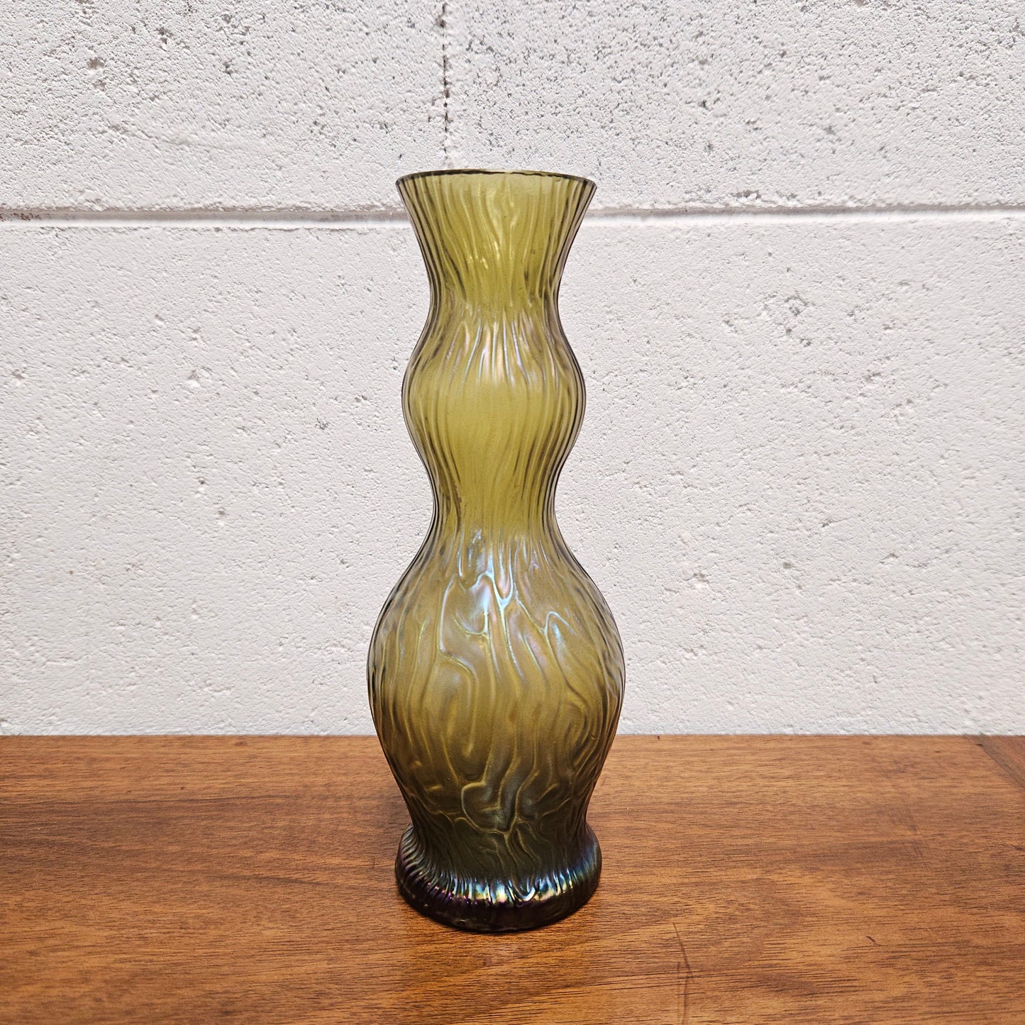 Vintage Iridescent Vintage Loetz Style Vase