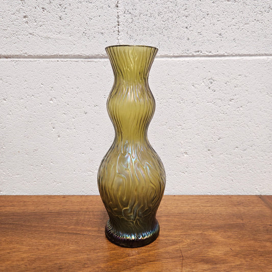 Vintage Iridescent Vintage Loetz Style Vase