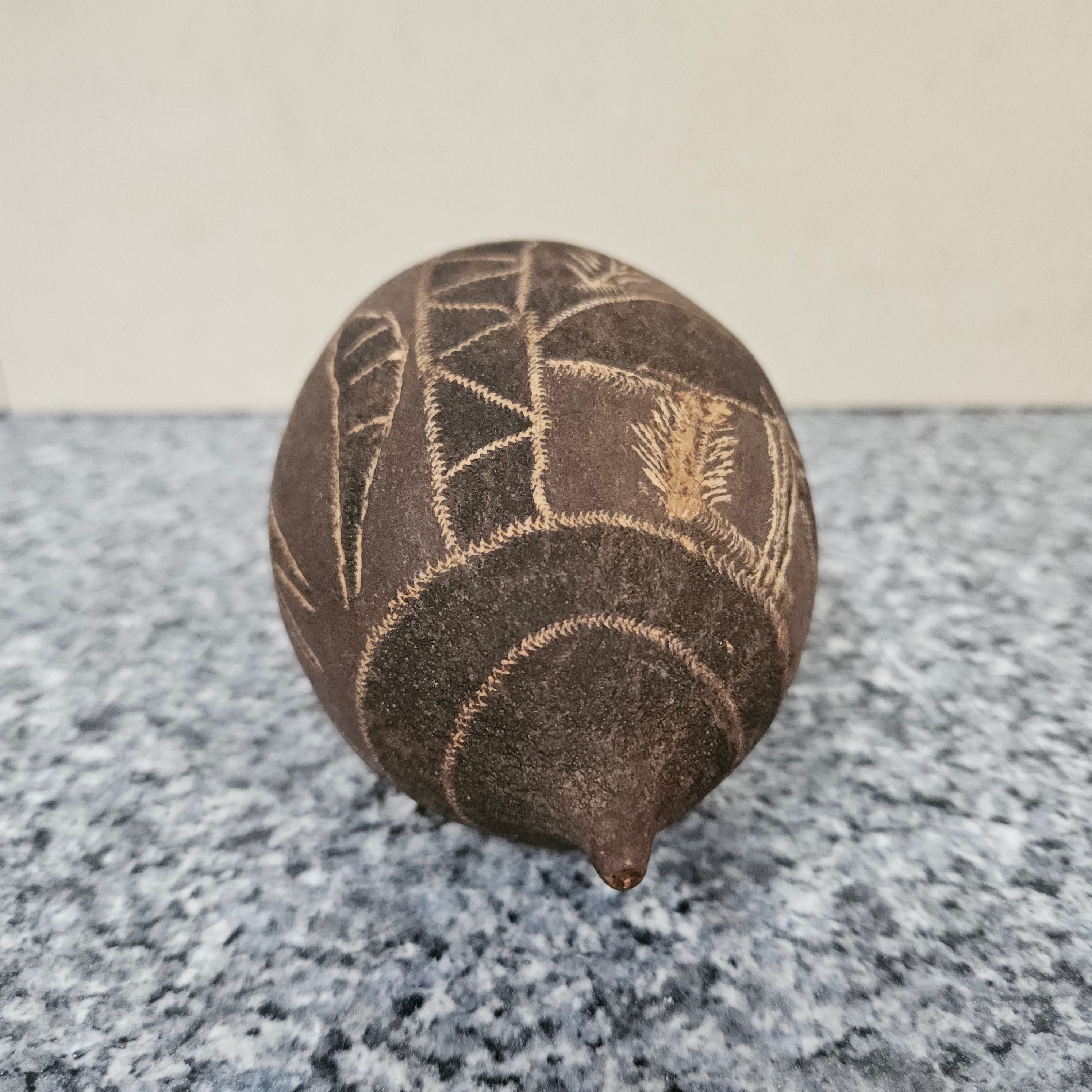 Australian Carved Boab-Treenut | Antique & Vintage | Moonee Ponds Antiques | Australia Wide Delivery