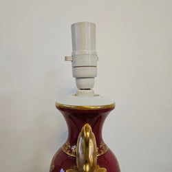 Comtesse Porcelain Rose Floral Lamp | Antique & Vintage | Moonee Ponds Antiques | Australia Wide Delivery