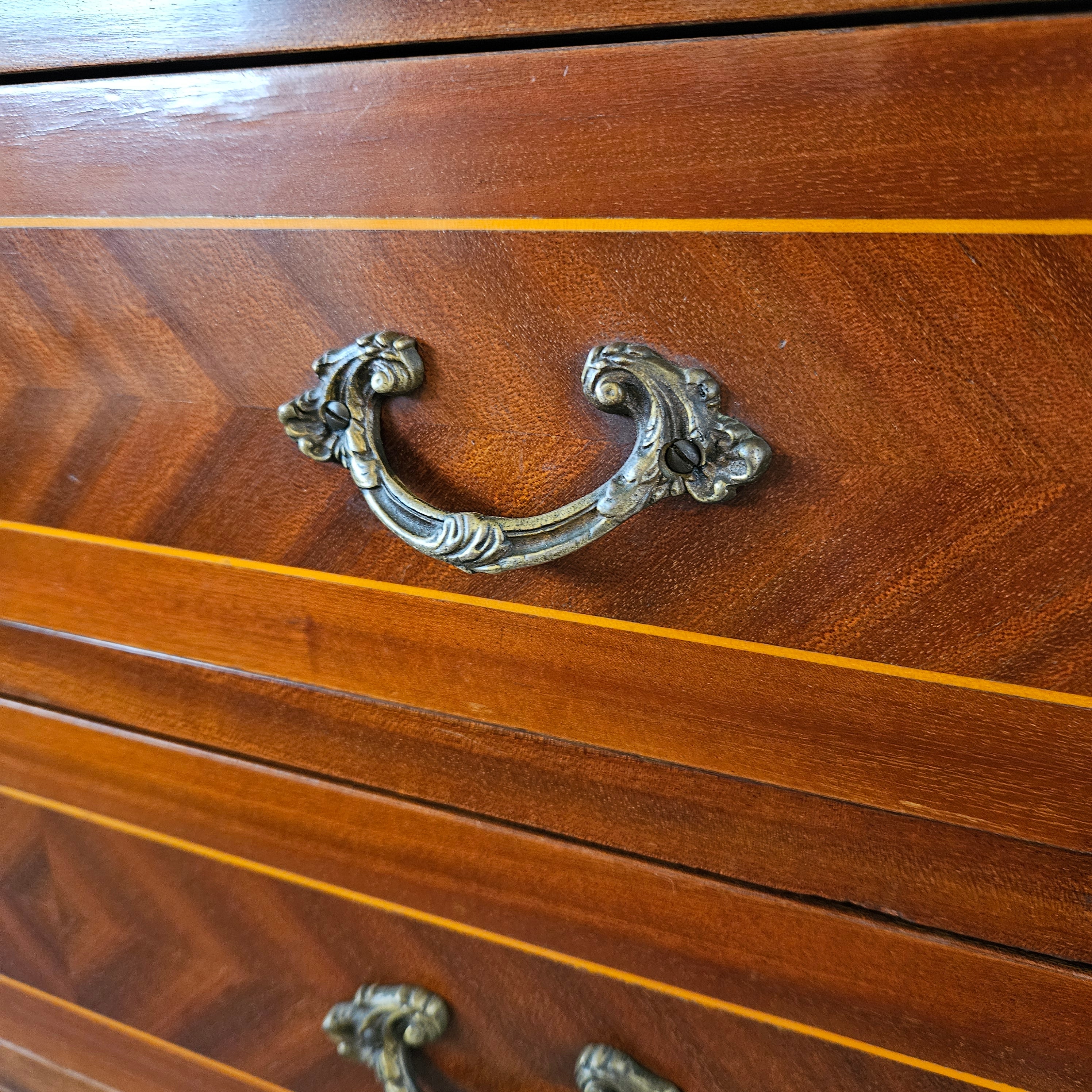 Stunning French Louis XV Style Wooden Top Commode | Antique & Vintage | Moonee Ponds Antiques | Australia Wide